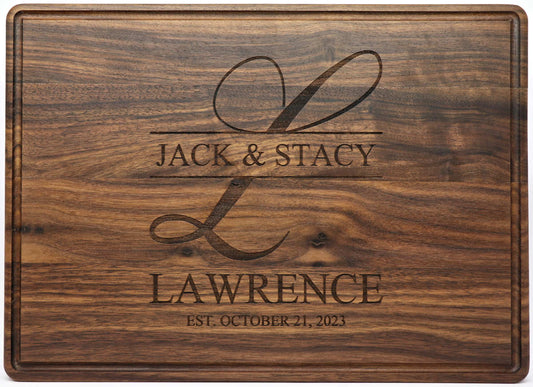 Walnut Cutting Board - Couples