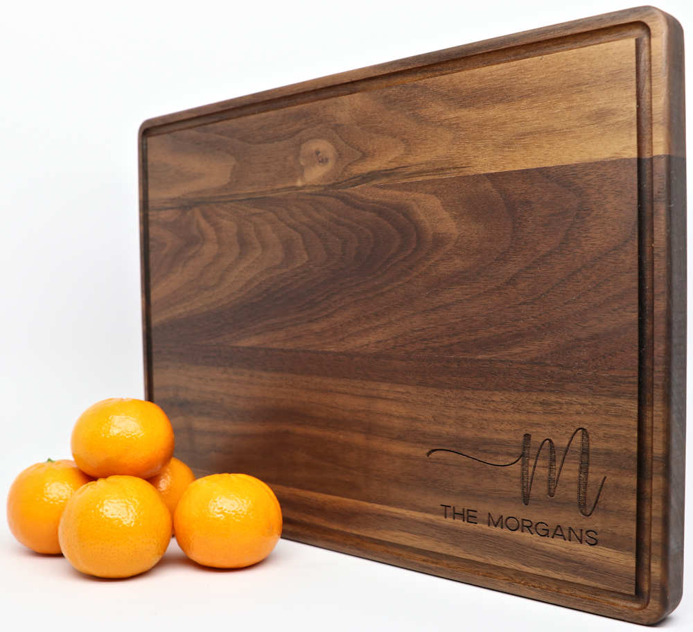 Walnut Cutting Board - Family