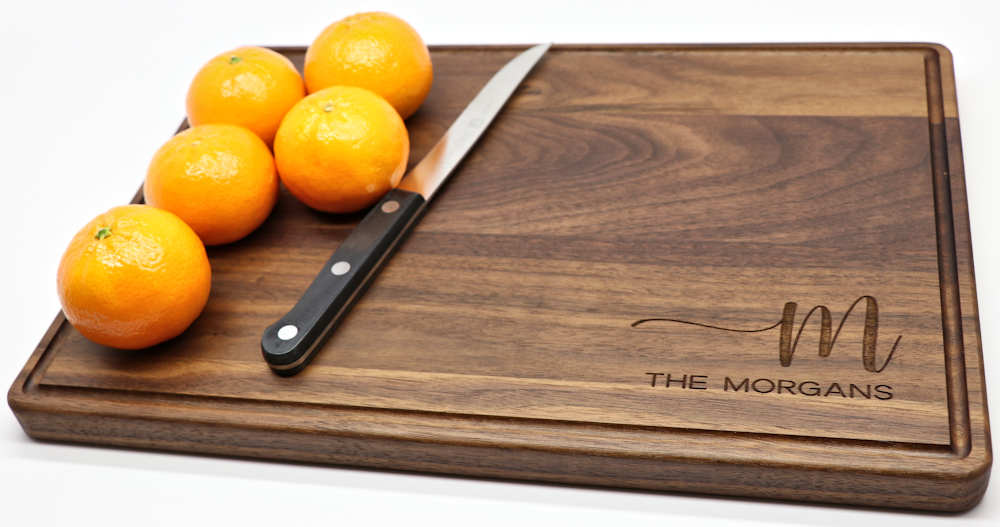 Walnut Cutting Board - Family