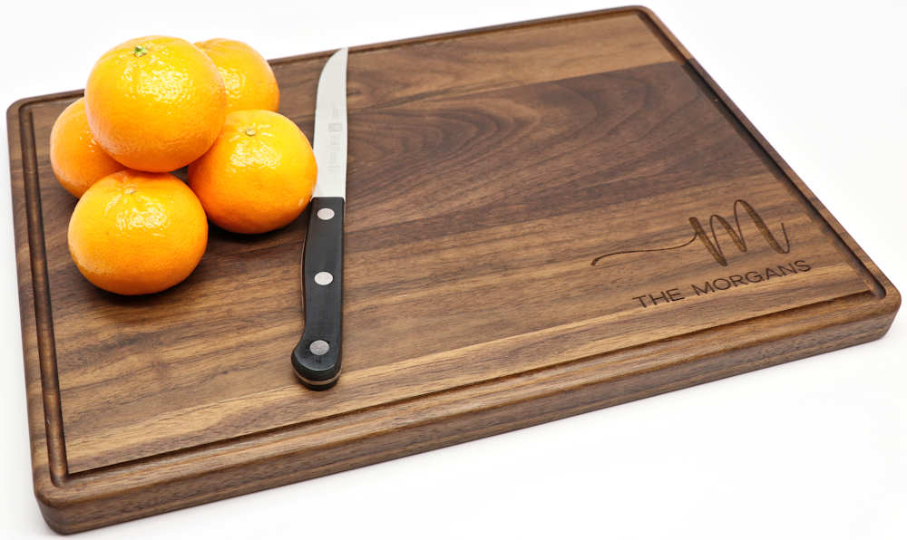 Walnut Cutting Board - Family