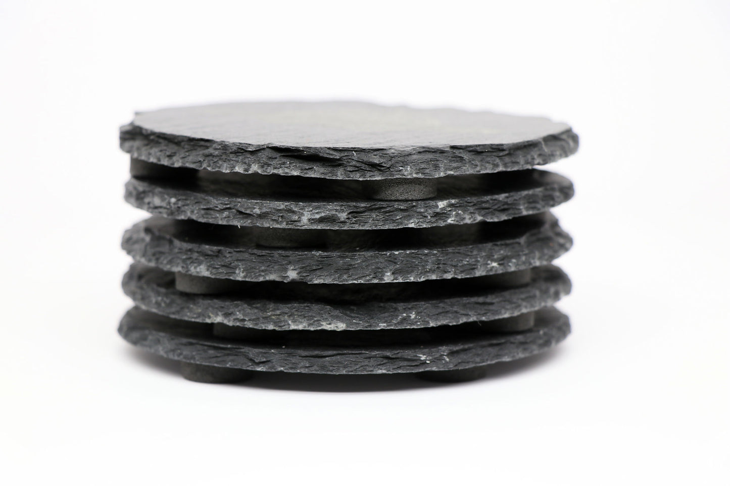 Explore Coaster Set - Round Slate