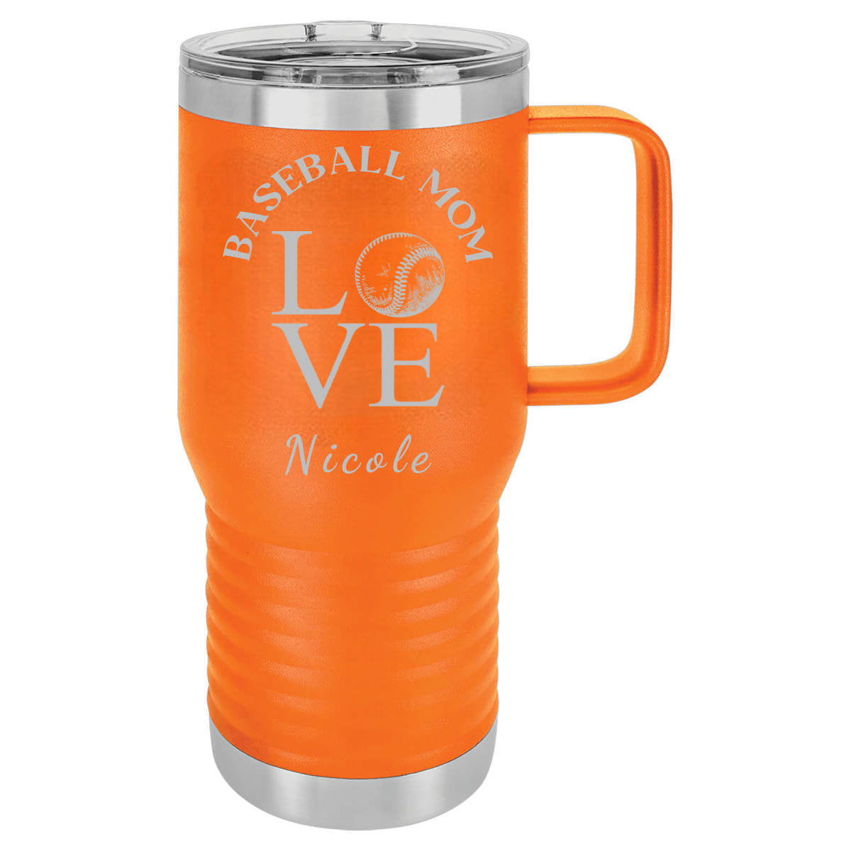 Travel Mug 20 oz. Vacuum Insulated Tumbler with Slider Lid - Sports