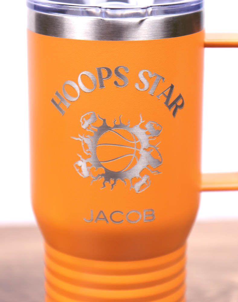 Travel Mug 20 oz. Vacuum Insulated Tumbler with Slider Lid - Sports