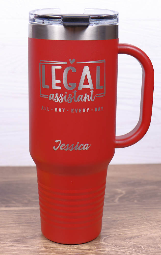 Travel Mug 40 oz. Vacuum Insulated Tumbler with Straw - Occupation
