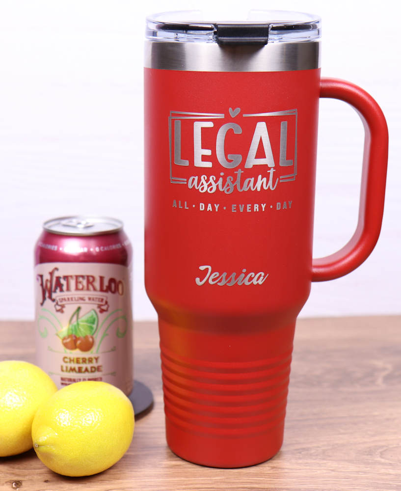 Travel Mug 40 oz. Vacuum Insulated Tumbler with Straw - Occupation
