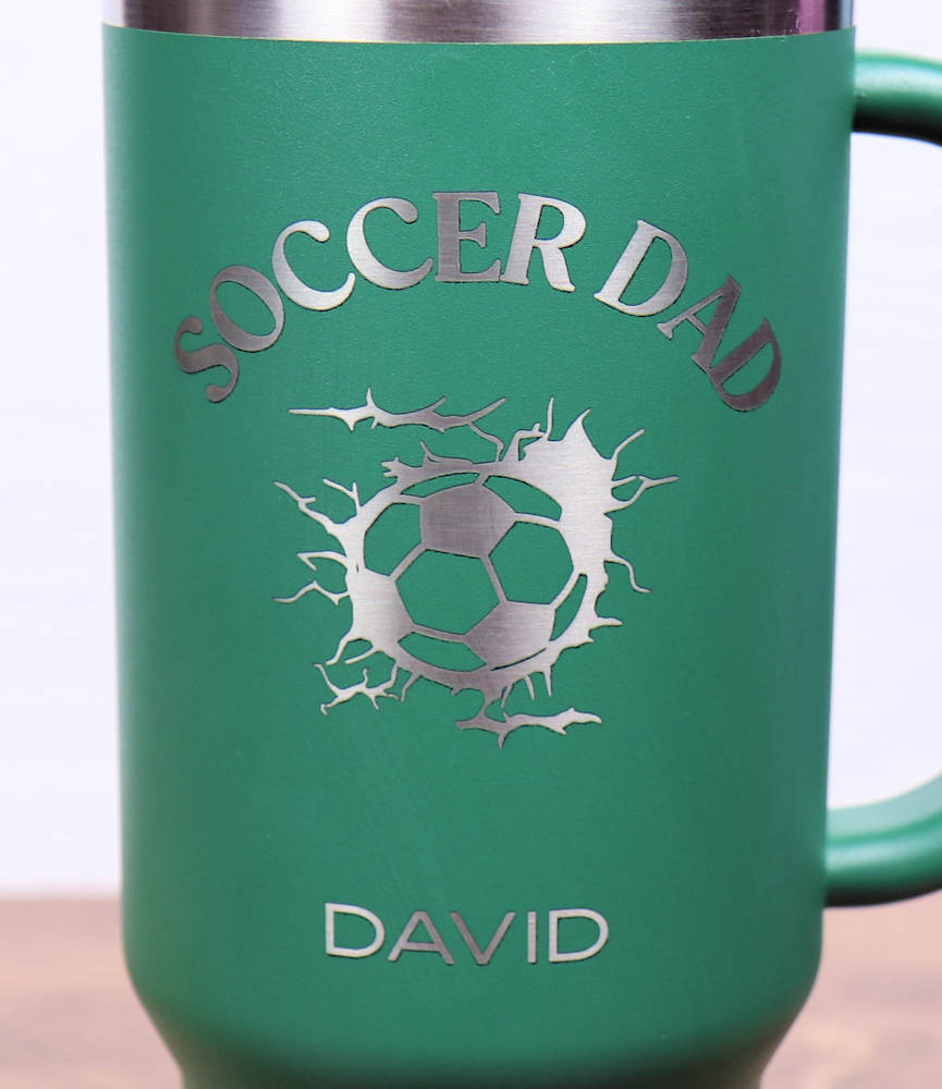 Travel Mug 40 oz. Vacuum Insulated Tumbler with Straw - Sports