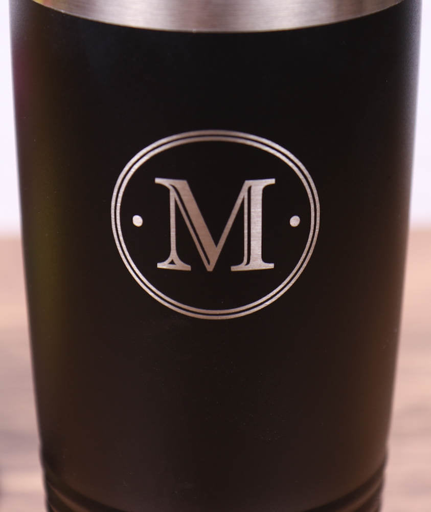 20 oz. Vacuum Insulated Tumbler with Slider Lid - Monogram
