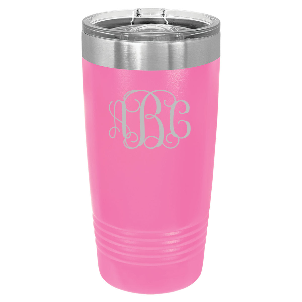 20 oz. Vacuum Insulated Tumbler with Slider Lid - Monogram
