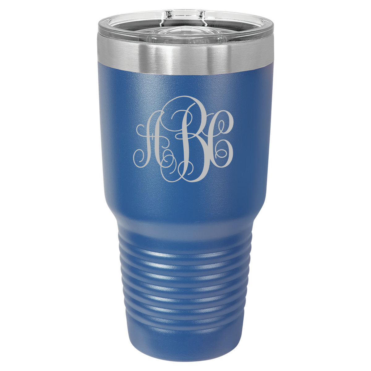 30 oz. Vacuum Insulated Tumbler with Slider Lid - Monogram