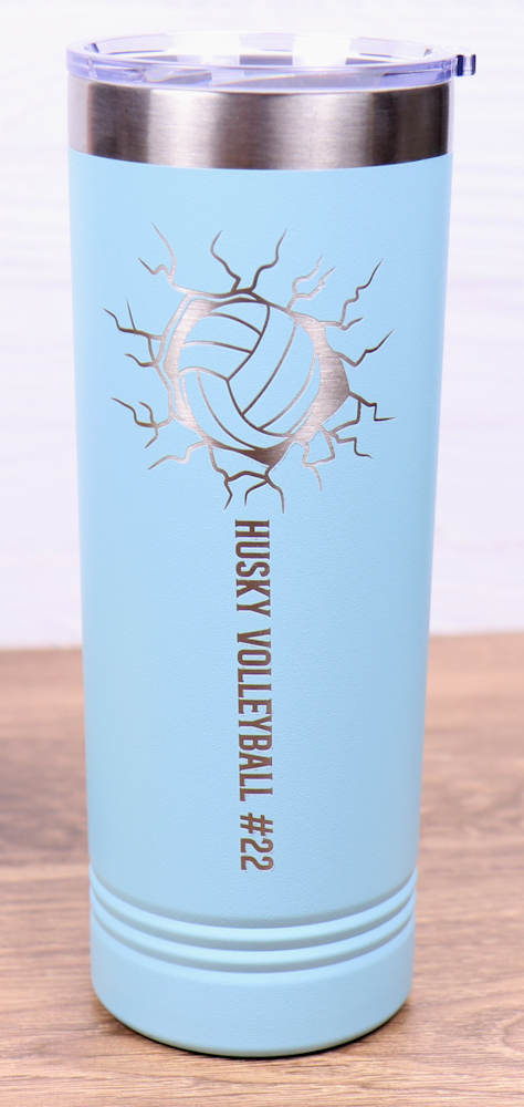 Skinny 22 oz. Vacuum Insulated Tumbler with Slider Lid - Sports