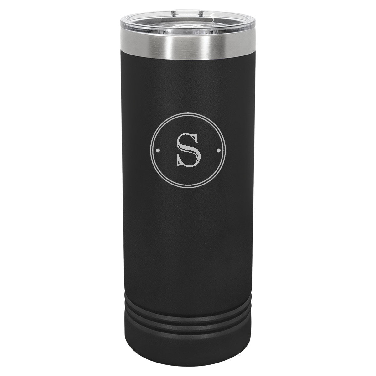 Skinny 22 oz. Vacuum Insulated Tumbler with Slider Lid - Monogram