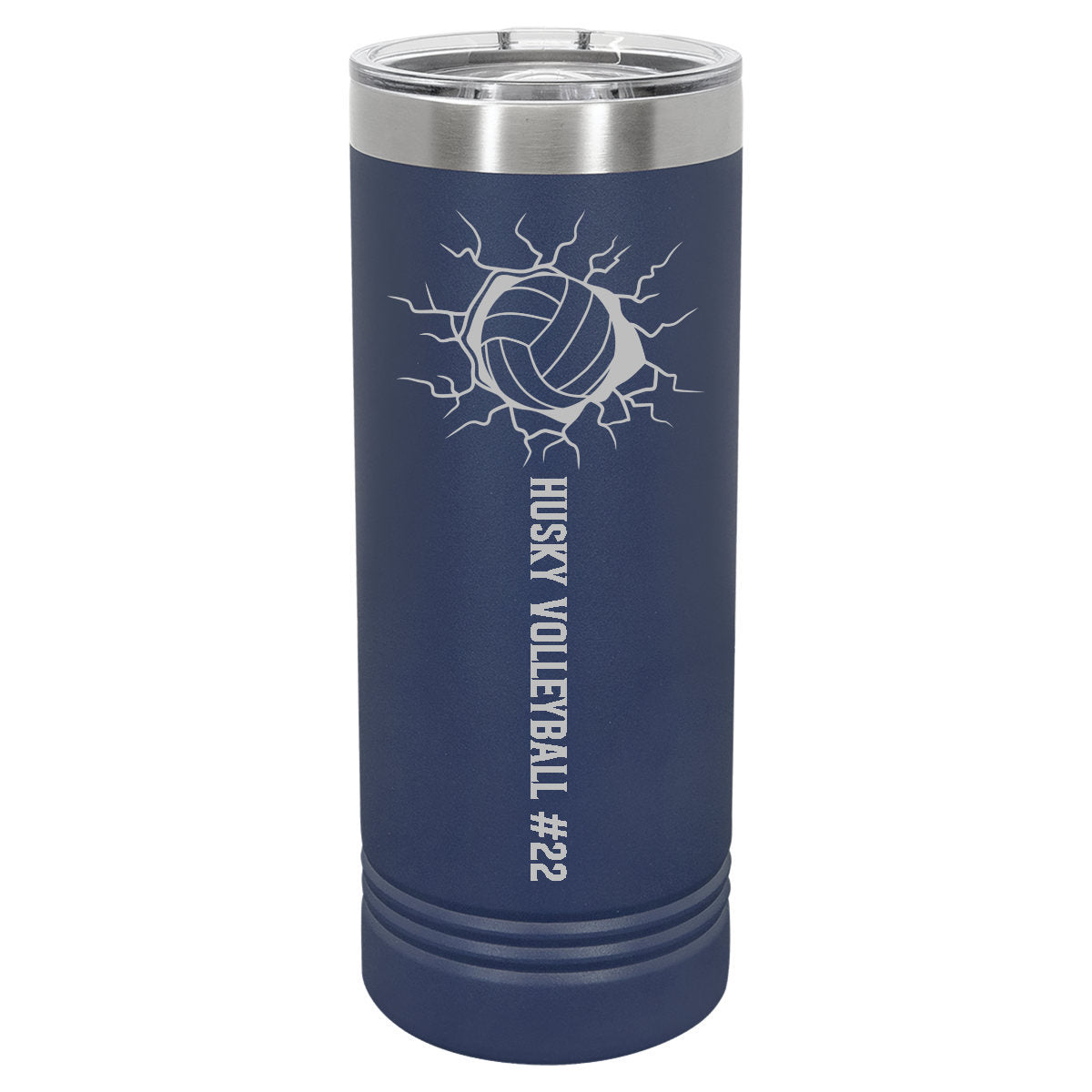 Skinny 22 oz. Vacuum Insulated Tumbler with Slider Lid - Sports