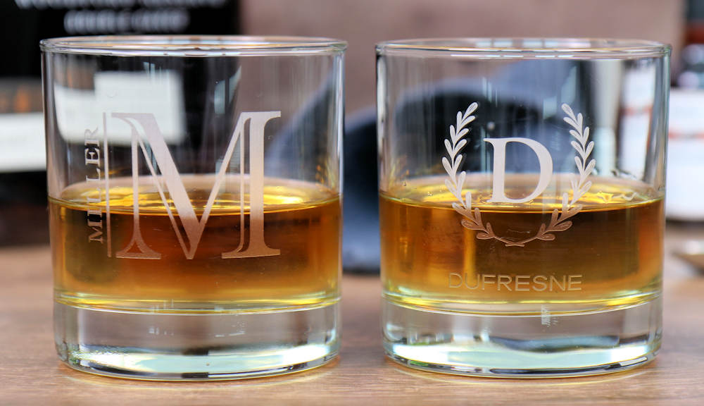 Rocks Glass 10.5 Ounce - Monogram