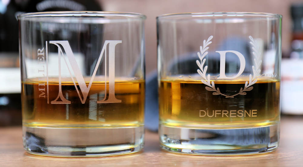 Rocks Glass 10.5 Ounce - Monogram